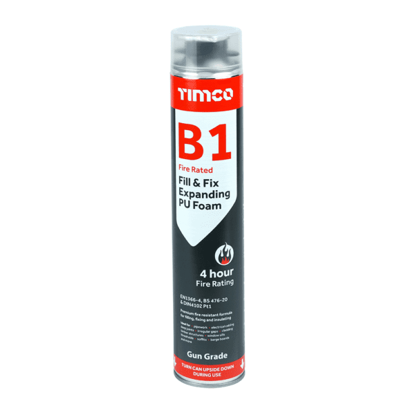 B1 Fill & Fix Expanding PU Foam – Gun Grade